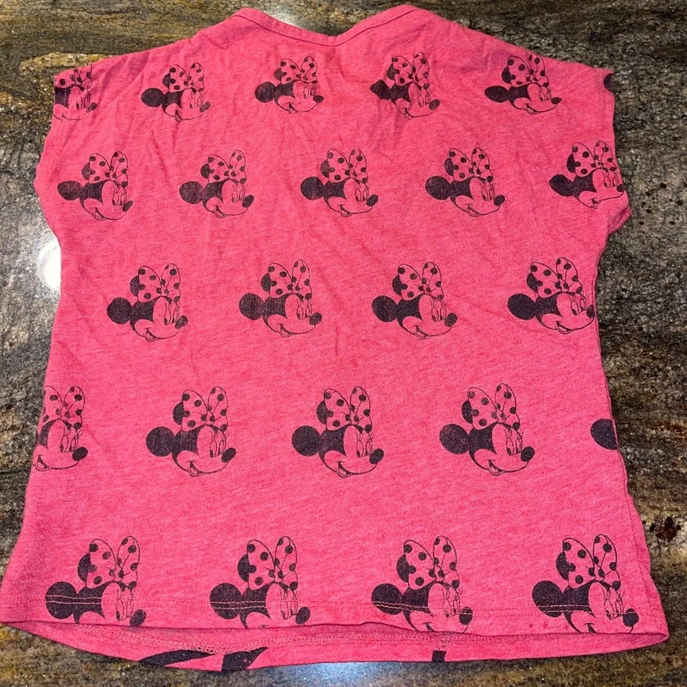 Disney Minnie‎ Mouse shirt sleeve shirt youth small